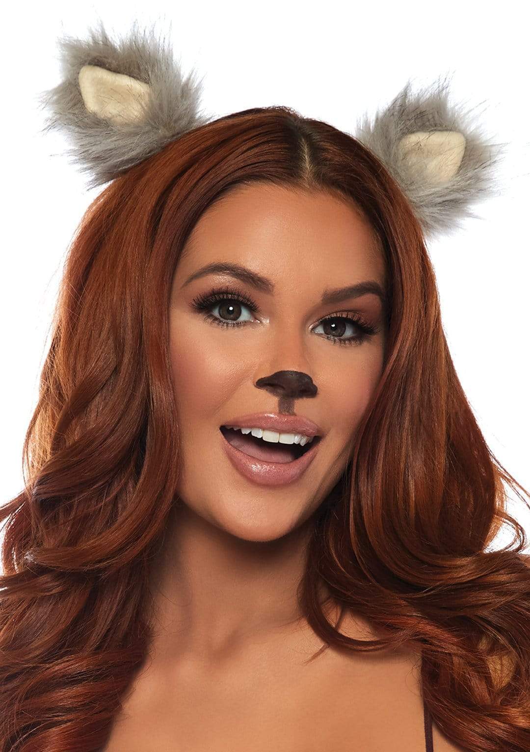 Furry Animal Costume Ear Hair Clips - A2842 00122