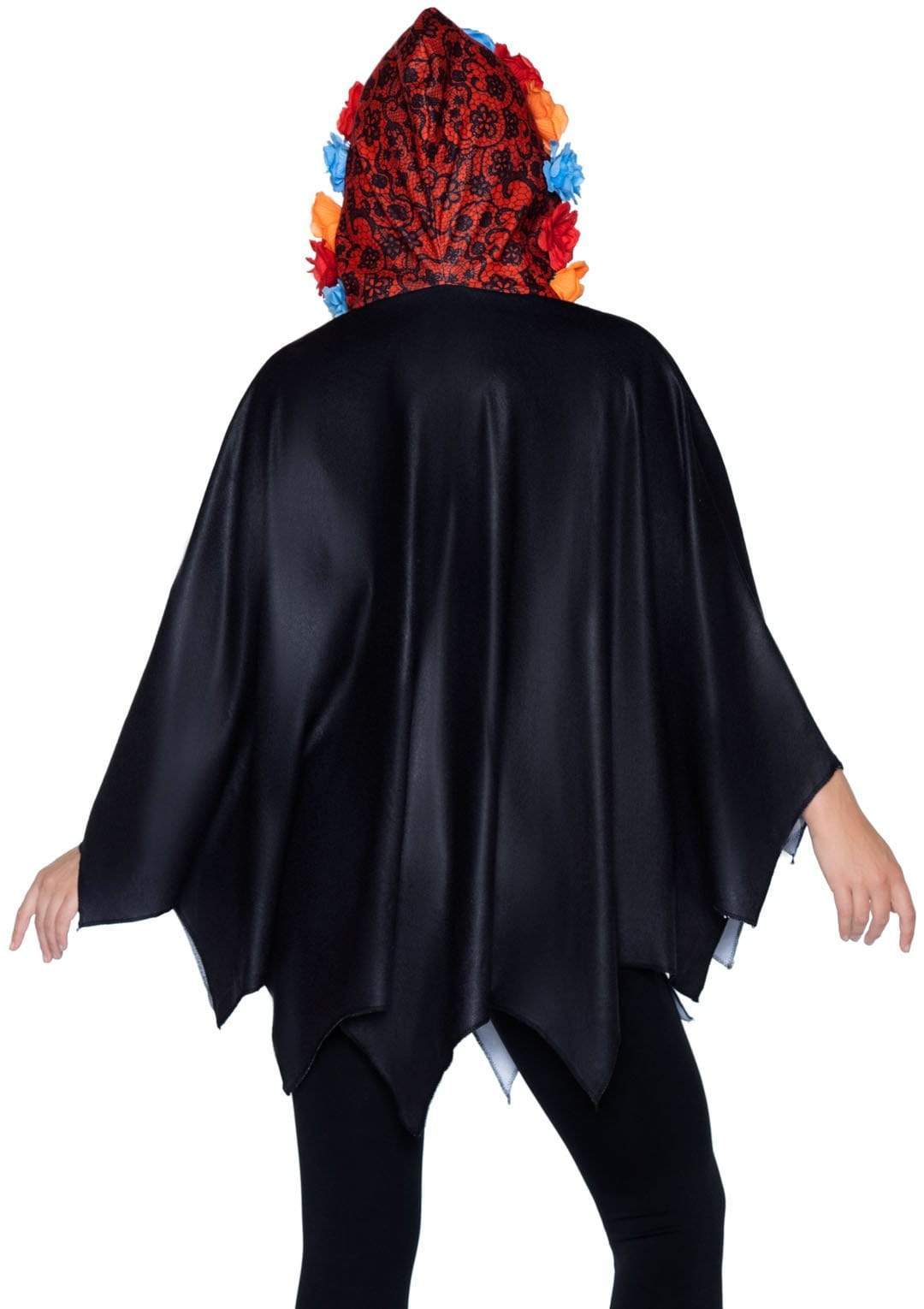 Day of the Dead Costume Poncho - 86917 10122