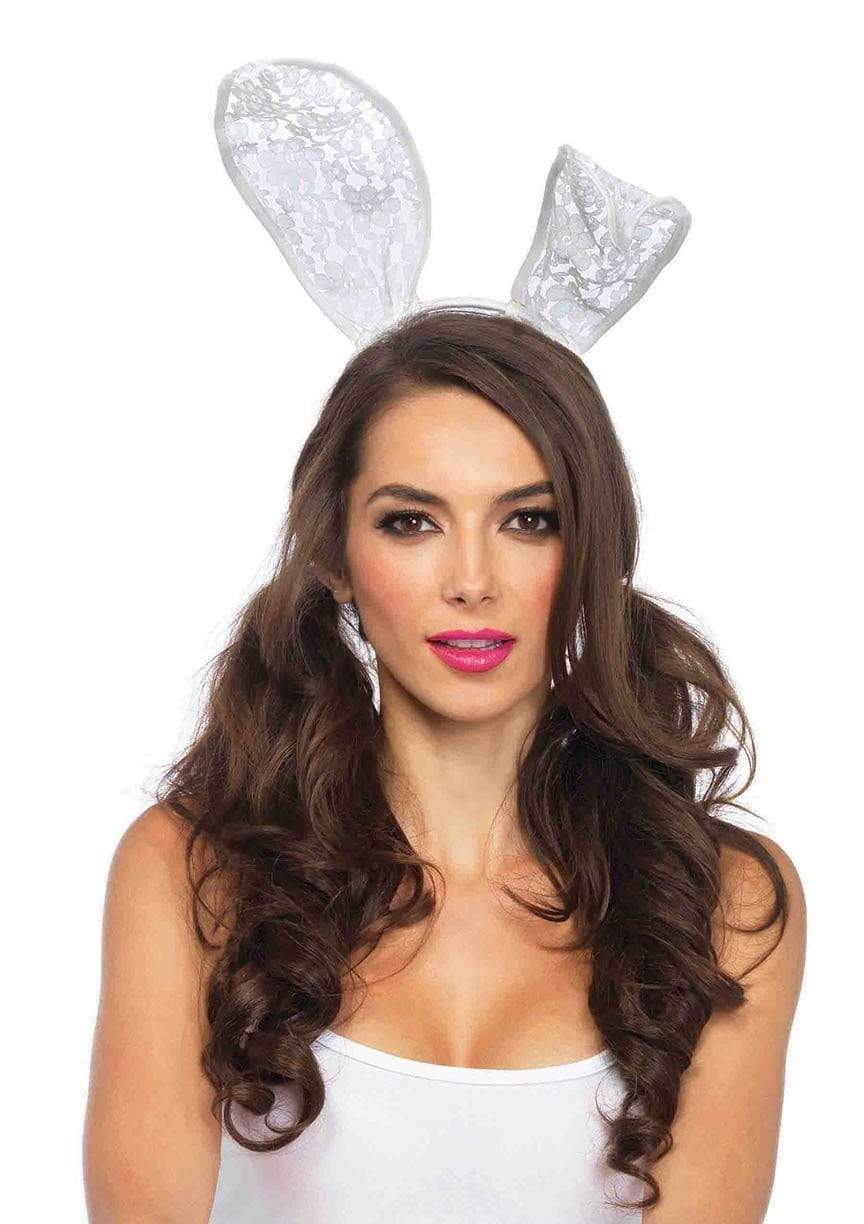Bendable Lace Bunny Rabbit Ear Headband - 3753 00222