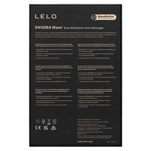 Lelo Enigma Wave-Cyber Purple