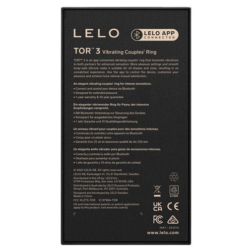 Lelo Tor 3-Black