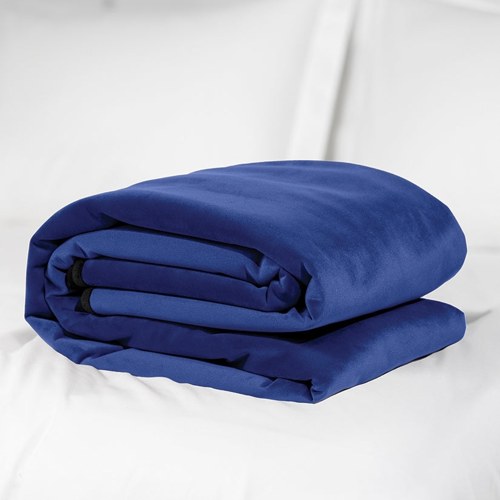 Liberator Fascinator Travel Throw Velvish-Indigo
