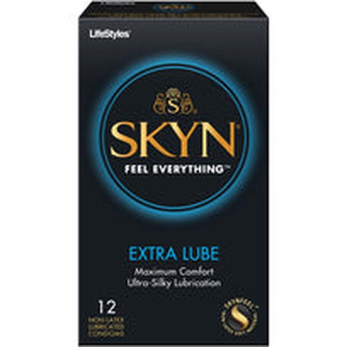 LIFESTYLES SKYN EXTRA LUBRICATED 12PK - R7512