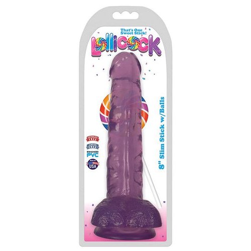 LOLLICOCK 8 SLIM STICK W/BALLS GRAPE ICE " - CN14051851