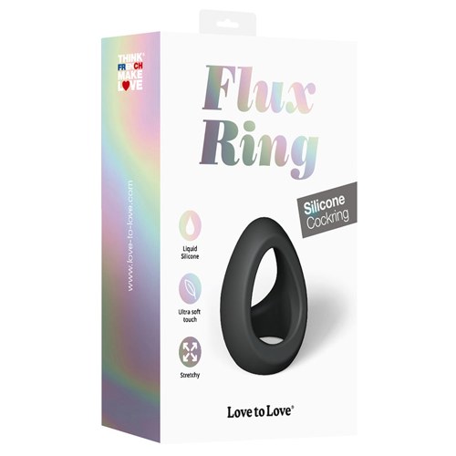 Love To Love Flux Ring-Black Onyx