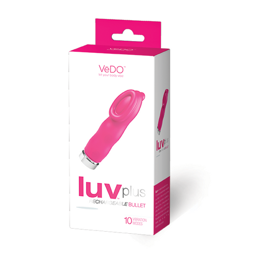 LUV PLUS RECHARGEABLE VIBE FOXY PINK - VIM0709