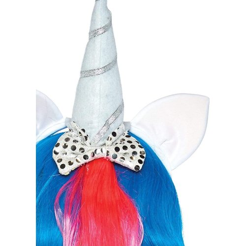 Magical Unicorn Headband with Rainbow Wig Mane - A2781 10122