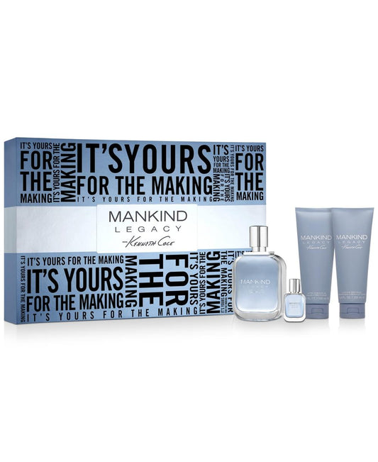 MANKIND LEGACY 4PC SET, MEN'S GIFT SET, EDT-Pinkfoxxx