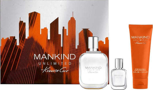 MANKIND UNLIMITED 3PC SET, MEN'S GIFT SET-Pinkfoxxx