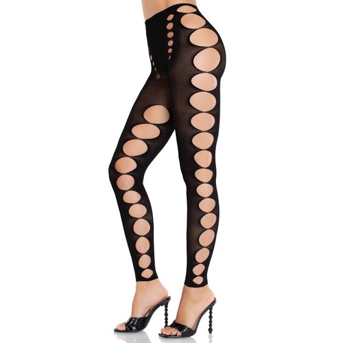 Maris Cut-Out Footless Tights - 9243 00122