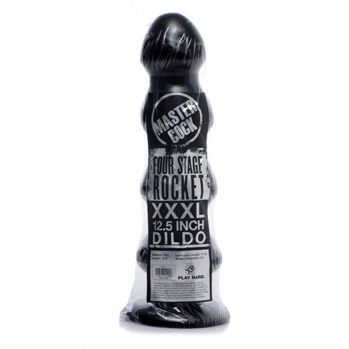 MASTER COCK FOUR STAGE ROCKET 12IN DILDO - XRGD100