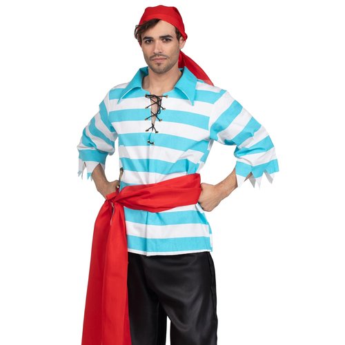 Men's 4 PC Pillaging Pirate Costume - 83663 05905