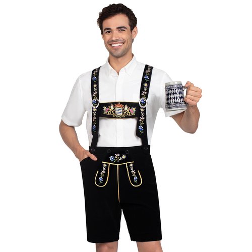 Men's Bavarian Lederhosen Costume - 87243 00101