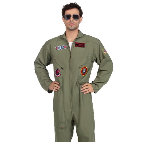 Men's Top Gun Costume Flight Suit - TG83702 14305