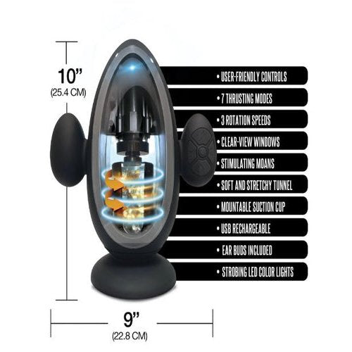 MSTR B8 AUTOMATIC MALE MASTURBATOR BLAST OFF - GN3000900
