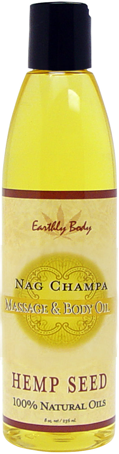 MASSAGE & BODY OIL NAG CHAMPA 8 OZ - EBMAS009