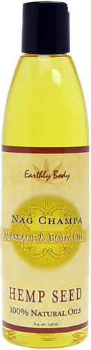 MASSAGE & BODY OIL NAG CHAMPA 8 OZ - EBMAS009