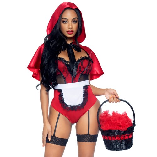 Naughty Miss Red Riding Hood Costume - SK86975 01225