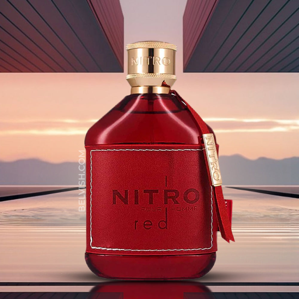 NITRO RED INTENSELY BY DUMONT 3.4OZ, MEN'S PERFUME, EDP