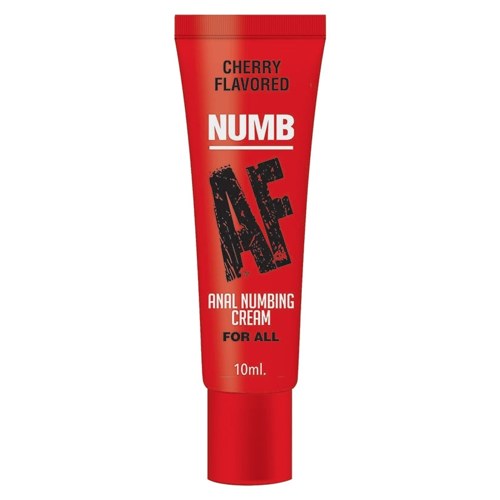Numb AF Anal Numbing Cream-Cherry 10ml Fishbowl of 65pcs