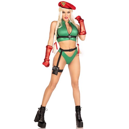 Official Street Fighter Cammy Costume - SF87186 10125