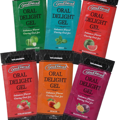 GOODHEAD WARMING ORAL DELIGHT GEL 6 PACK