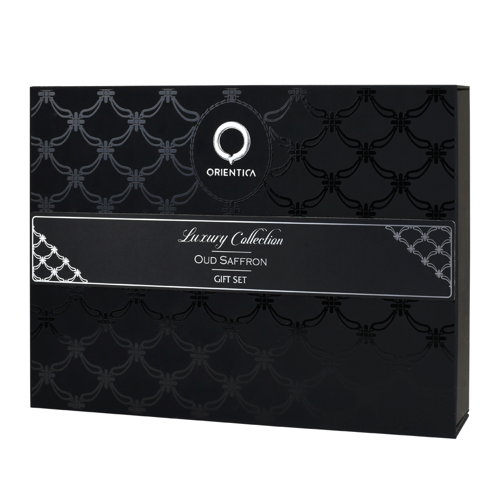 ORIENTICA OUD SAFFRON 4PC SET, WOMEN'S GIFT SET-Pinkfoxxx