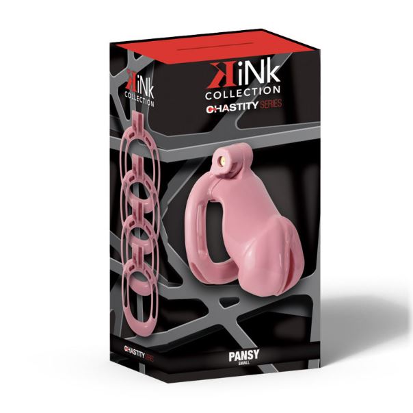 KINK CHASTITY PANSY COCK CAGE S PINK - FRKINK002272