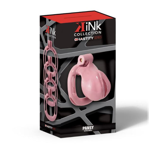 KINK CHASTITY PANSY COCK CAGE XS PINK - FRKINK002271