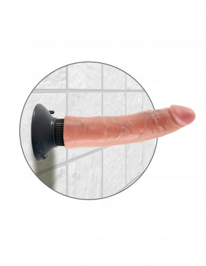 KING COCK 7 IN COCK FLESH VIBRATING - PD540221
