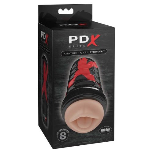 PDX ELITE AIR TIGHT ORAL STROKER - PDRD504