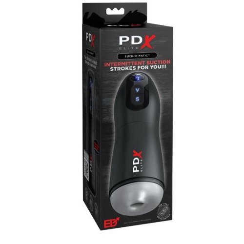 PDX ELITE SUCK-O-MATIC CLEAR/ BLACK - PDRD54920