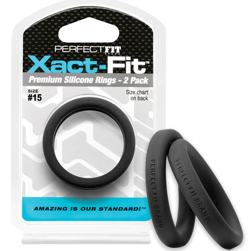 PERFECT FIT XACT-FIT #15 2 PK BLACK - PERCR78B