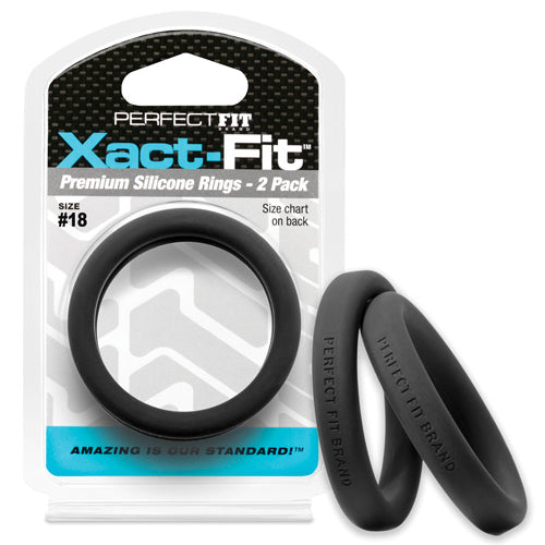 PERFECT FIT XACT-FIT #18 2 PK BLACK - PERCR81B