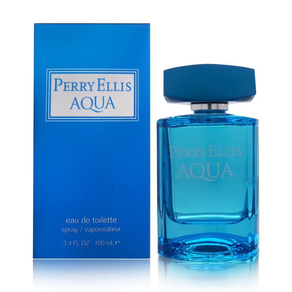 PERRY ELLIS AQUA 3.4OZ, MEN'S PERFUME, EDT-Pinkfoxxx