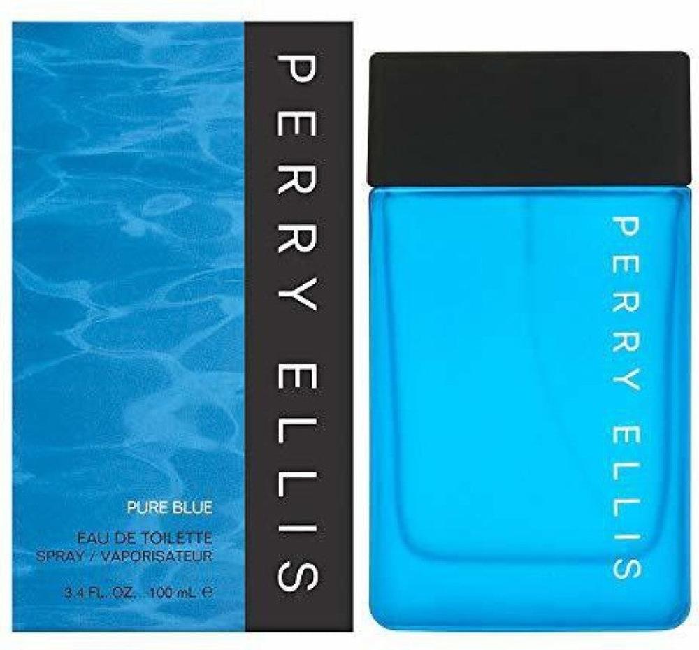 PERRY PURE BLUE 3.4OZ, MEN'S PERFUME, EDT-Pinkfoxxx