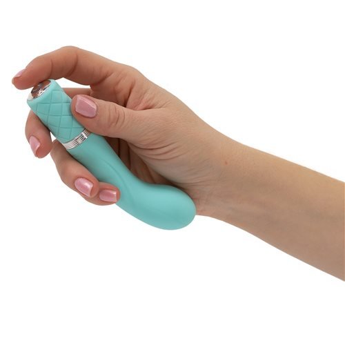 PILLOW TALK RACY VIBE W/ SWAROVSKI CRYSTAL TEAL - BMS26919