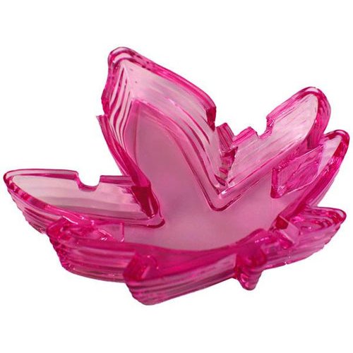 PINK POTLEAF ASHTRAY