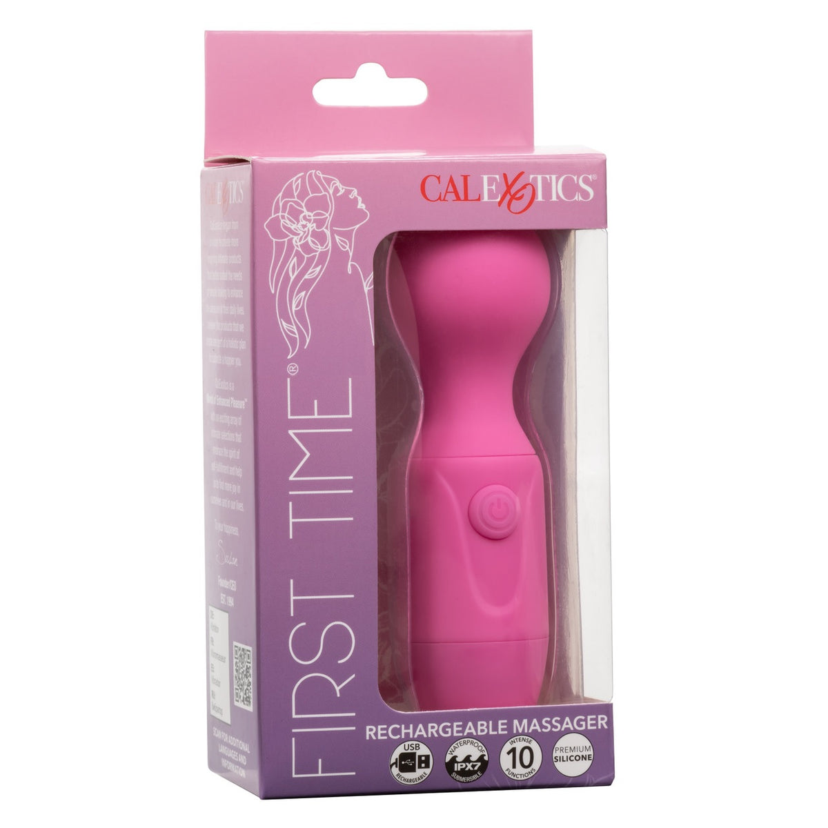 FIRST TIME MASSAGER PINK RECHARGEABLE - SE000300
