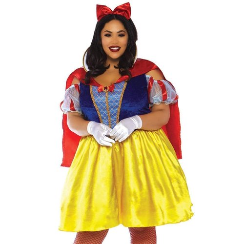 Plus Fairy Tale Snow White Costume - 86765X 10108