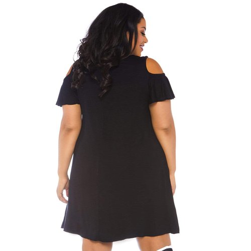 Plus Size More Boos Jersey Dress with Pockets - 86768X 00108