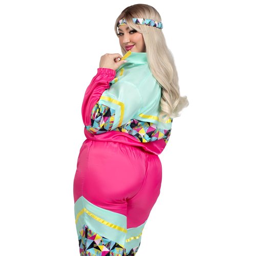 Plus Totally 80s Tracksuit Costume - 87247X 10108