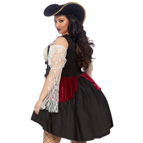 Plus Wicked Waters Wench Costume - 85157X 00108