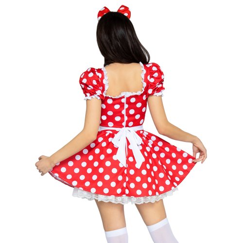 Polka Dot Dress With Headband Costume - SK87087 09625