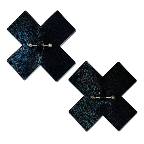 PASTEASE LIQUID BLACK PLUS X W/ BARBELL PIERCING - PASPRCPLSLQBK