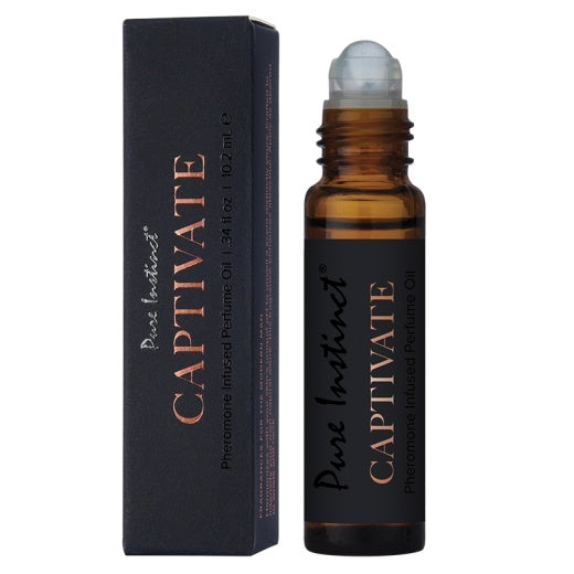 PURE INSTINCT PHEROMONE PERFUME OIL CAPTIVATE .34 OZ