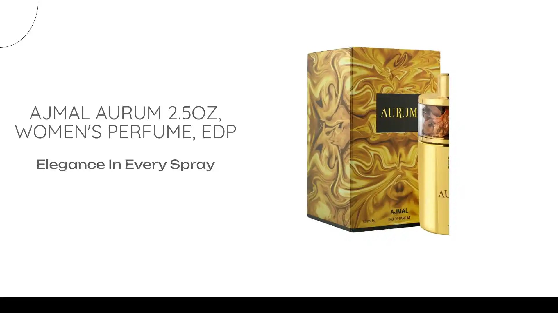 AJMAL AURUM 2.5OZ, WOMEN'S PERFUME, EDP by@Outfy