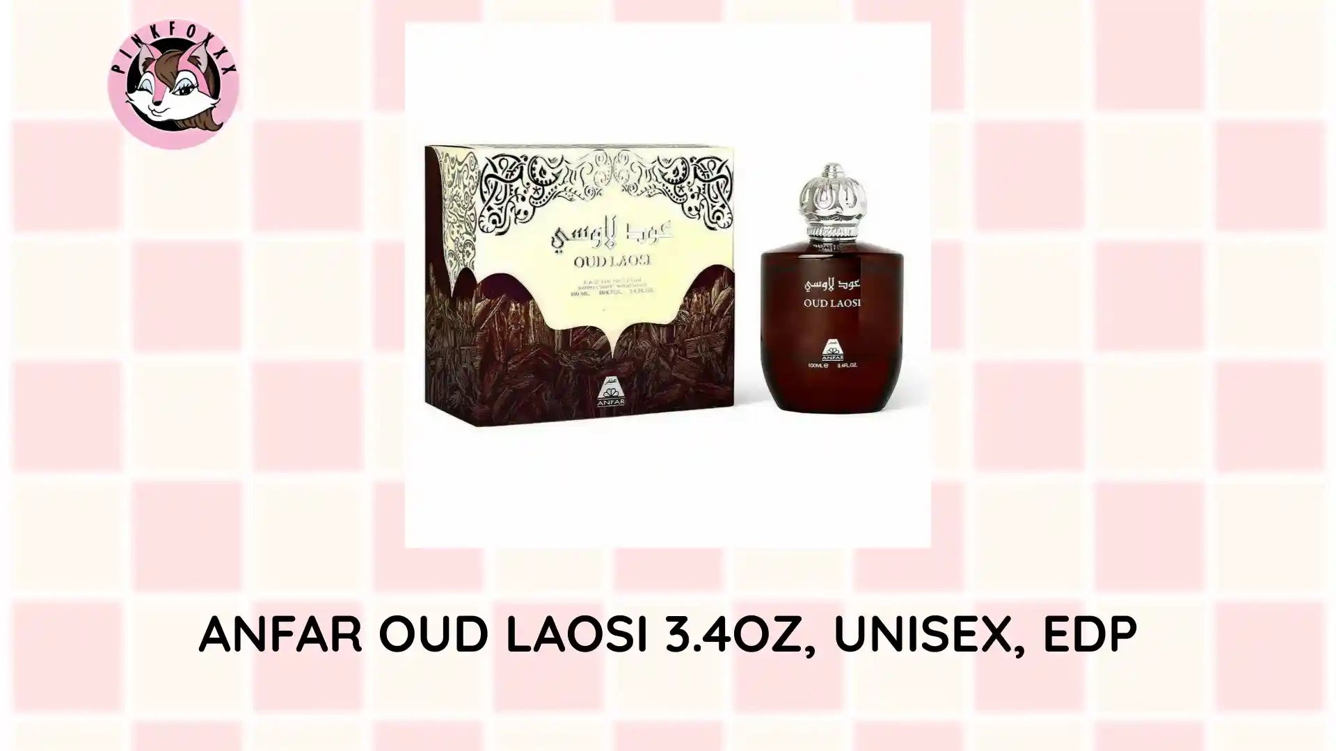 ANFAR OUD LAOSI 3.4OZ, UNISEX, EDP by@Outfy