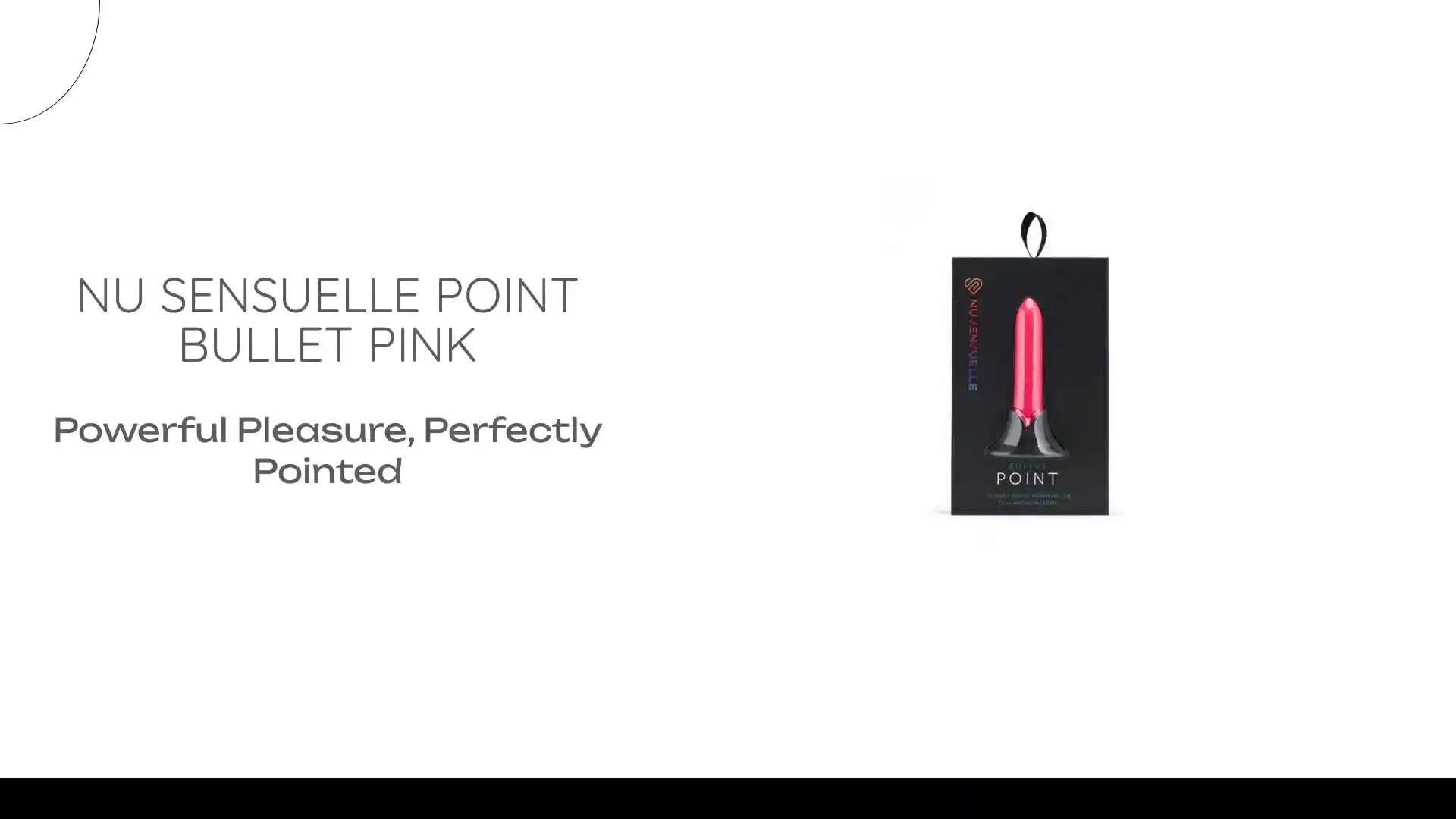 Nu Sensuelle Point Bullet Pink by@Outfy