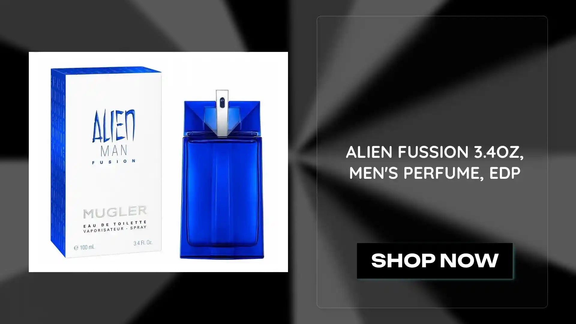 ALIEN FUSSION 3.4OZ, MEN'S PERFUME, EDP by@Outfy